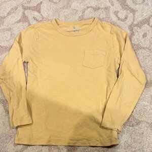 J crew Crewcuts Mustard Long Sleeve Tee （8）